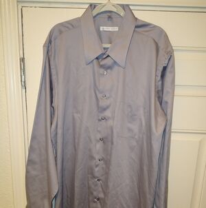 Geoffrey Beene Wrinkle Free Long Sleeve Dress Shirt Men's sz 19-38/39 Tall.